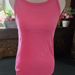 LOFT Bright Pink Tank Top